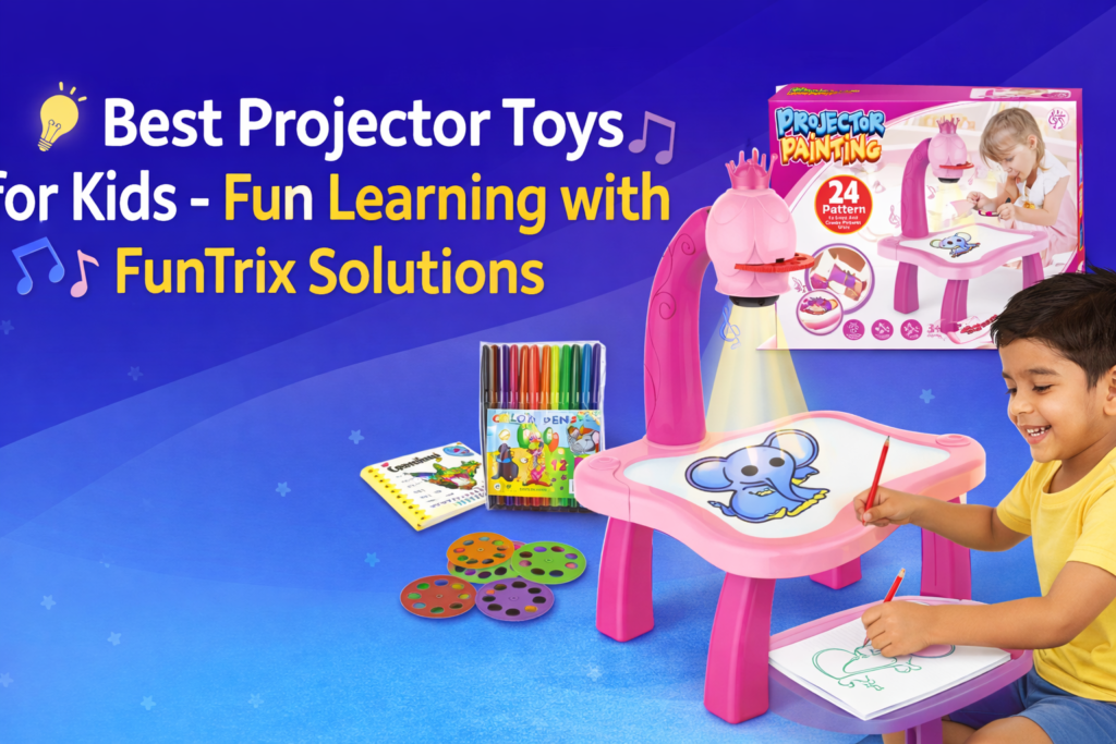 Projector toy tabel for childern learn new thing and develop memory