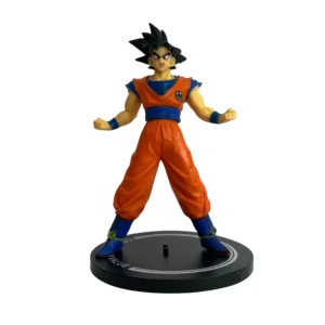 Black Hair Son Goku Action Figure – Anime Collectible Toy  Goku Figure for Kids & Adults  Birthday Gift, Desk Decor