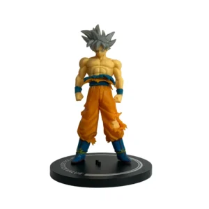 Grey Hair Saiyan Goku Action Figure – Ultra Instinct Goku Collectible for Kids & Fans