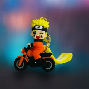 Naruto Keychain – Anime Key Ring | Naruto Uzumaki Key Chain for Keys, Bags & Gifts