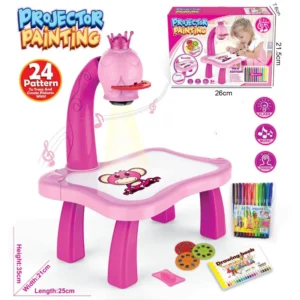 Projector Table Toy for Kids – Drawing & Learning Projection Table | Educational Art Toy with Light & Slides