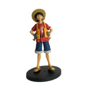 Standing Luffy Action Figure – One Piece Anime Toy | Monkey D. Luffy Collectible for Kids & Fans